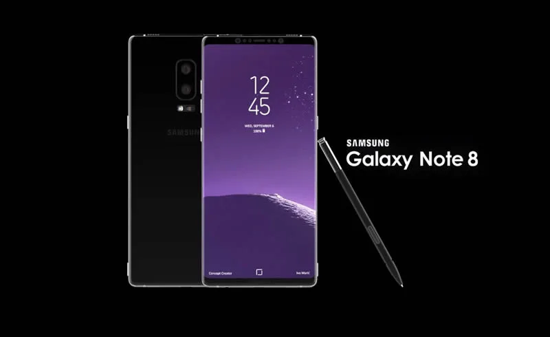 Samsung Galaxy Note 8 look