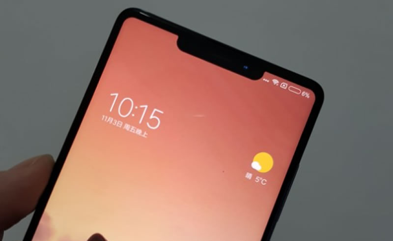 Alleged images of the Mi Mix 2S