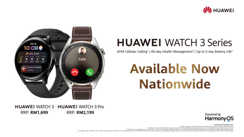 HUAWEI WATCH 3 Malaysia