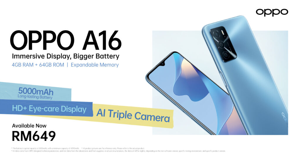 OPPO A16 variant